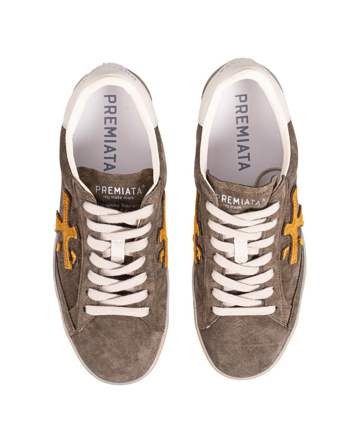 shop PREMIATA  Scarpa: Premiata sneakers "Steven 7627".
Tomaia in pelle, logo in pelle a contrasto di colore.
Altezza Suola 2,2 cm.
Fusbet interno 28,5 cm.
Composizione Suola: 100% Gomma.
Composizione Tomaia: 100% Pelle di vitello.
Composizione Fodera: 86% Pelle di capra 14% Pelle di vitello.
Fabbricato in Vietnam.. STEVEN-7627 number 6697536